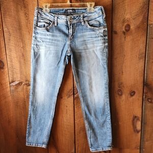 Silver Jeans Light Blue Boyfriend Jeans